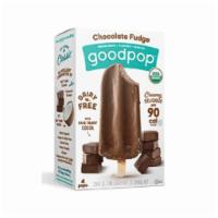 GoodPop Chocolate Fudge Popsicle (2.5 oz x 4-pack) · 