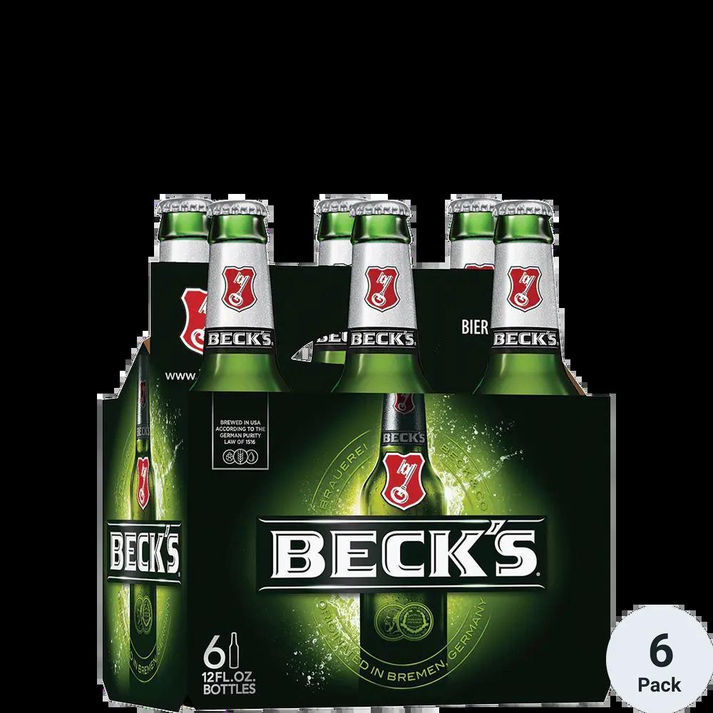 Becks Beer · Must be 21 to purchase.