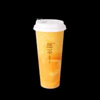 A9. Fresh Orange Tea · Without milk foam. Green tea.