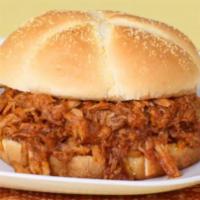 BBQ & Chips  · One pork BBQ sandwich with house-made coleslaw and your choice of Snyder's Original or Bar-B...