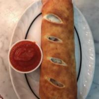Stromboli · Sausage, pepperoni, pepper and onions.
