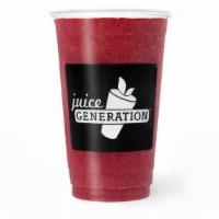 Watermelon Dragon® · Fresh watermelon juice, dragon fruit, blueberries, strawberries, lime
20 oz