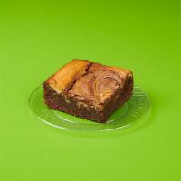 Brownie Cheesecake · Nut free. Best served warm!