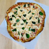 Margherita Pizza · Fresh mozzarella, pomodoro and basil.