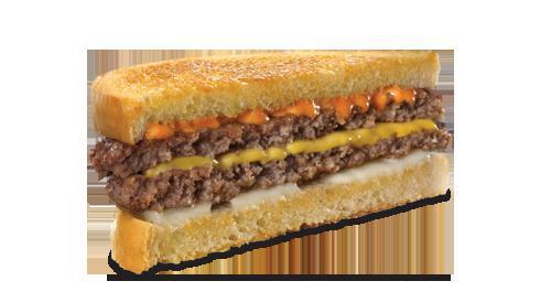 Frisco melt · Two Steakburger patties with Swiss and American cheese , 1000 Island on toasted sourdough bread