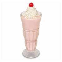 Strawberry Milkshake · A cool, satisfying, classic shake full of strawberry flavor made with real milk. Topped with...