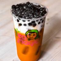 Thai Milk Tea · Topping is not included !!! Tapioca is not included.