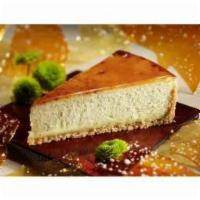 Creme Brulee Cheesecake · Pure vanilla, creamy and rich. 