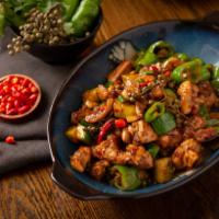 Pepper Chicken 農家小炒雞 · Free Cage chicken with Pepper 