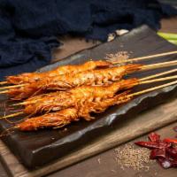 Shrimp Head-On (鮮蝦) · Per skewer (每串)
