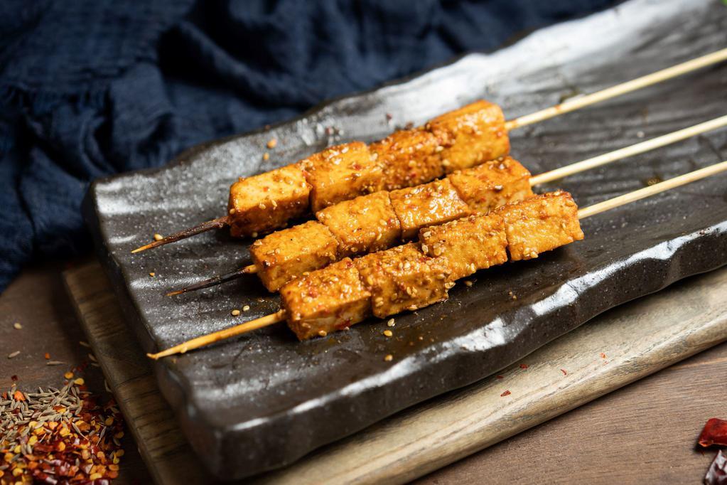 Fish Tofu (魚豆腐) · Per skewer. Mild spicy.

