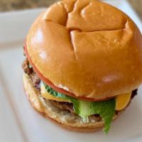 Classic Turkey Burger · All natural ground turkey seasoned with our savory classic homemade seasoning 

Top with bac...