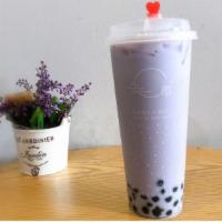 Taro Milk Tea · include boba