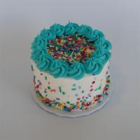 Confetti Mini Cake · A personalized 4
