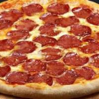 Large 1 Topping · Starts with our scratch dough, homemade sauce, whole milk mozzarella and your choice of topp...