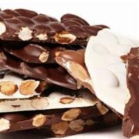 Almond Bark Sugar Free, Dark Chocolate (1 lb) · Freshly roasted almonds are mixed with our rich premium chocolate to create these popular an...