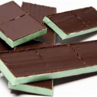 Box of 10 French Mint Bars  · An intense fresh Mint filling sandwiched between 2 delicate layers of dark chocolate. An unu...