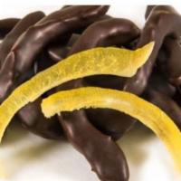 Lemon Peel Dark Chocolate (1 lb) · We import the highest-quality brilliant yellow glacé Lemon Strips. Then we generously enrobe...