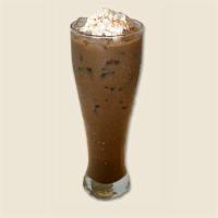 Mocha · Creamy espresso blended with chocolate and steamed milk.