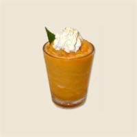  Mythical Mango Smoothie · Mango blended with non-fat yogurt.