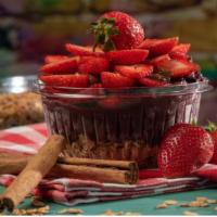 Nutella & Fresa Acai Bowl · Delicious and Nutritious Acai | Crispy Granola | Nutella | Strawberries