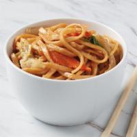 Lo Mein · Soft Chinese noodles tossed with selected vegetables seasoned with Mongolian sauce.