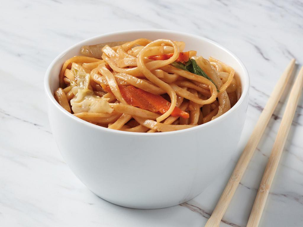 Lo Mein · Soft Chinese noodles tossed with selected vegetables seasoned with Mongolian sauce.