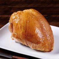 Rotisserie Chicken Breast - Served Hot · Rotisserie chicken breast seasoned to perfection. 