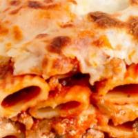 Kid's Baked Ziti · With chicken cutlet.