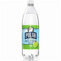 Polar Seltzer Lime 1L · 100 natural calorie-free seltzer water. Lime flavor.