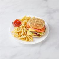 4. Double Cheeseburger Special · Served with fries and soda.