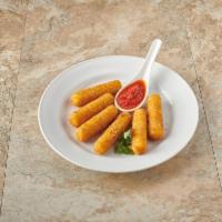 6 Fried Mozzarella Sticks · 