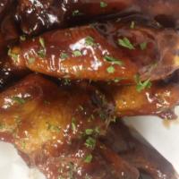 The World Famous BBQ Wings · Homemade wings with an amazing BBQ sauce

Enjoy the reduced prices for restaurant week!