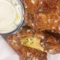 Garlic Parmesan Chicken Wings · The real deal wings!