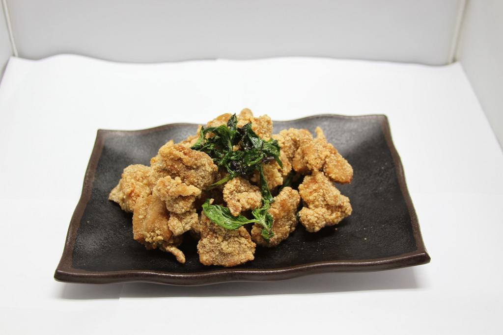 Popcorn Chicken · Served with choice of flavor.
