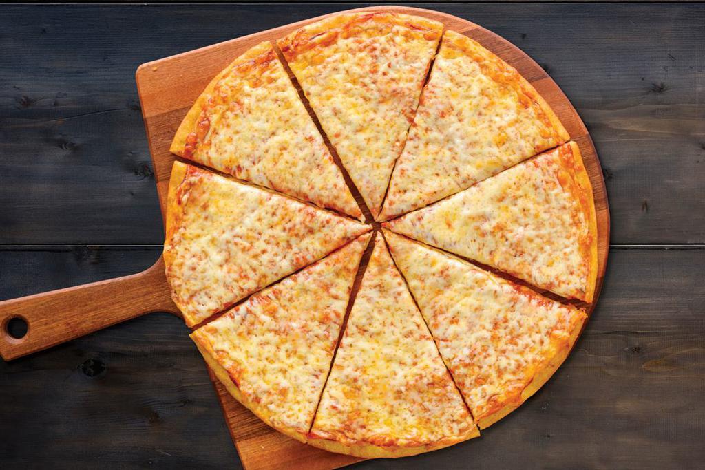 Large Cheese Pizza (Baking Required) · Choose your size and one of our fresh dough options, and then top your pizza with everyone's favorites.