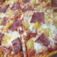 Hawaiian Pizza · Pineapple and ham. 