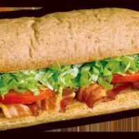 B.L.T. Hot Sub · Crisp bacon, tomatoes and lettuce with mayo