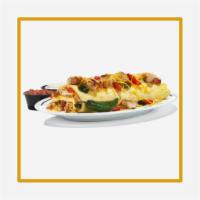  Rita's Grilled Chicken Fajita Omelette  ·   Grilled chicken, onions, green & red peppers omelette served with home fries and toast. Ad...