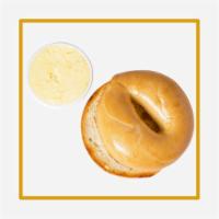  Choice of Bagel + Choice of Spread  ·  Select a spread from butter, peanut butter, jelly, nutella and cream cheese(s) 
