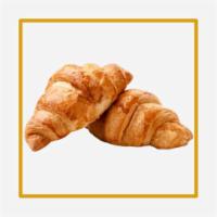 Plain Croissant · Freshly baked croissant with a flaky, and buttery texture.