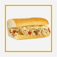 Rita's Philly Chicken Cheesesteak ·  Seasoned grilled chicken served with your choice of bread, veggies & condiments 
