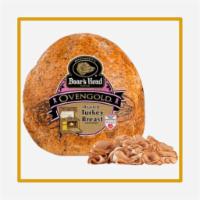  Boar's Head - Ovengold Roasted Turkey Breast  · Delivering an irresistible sweet and savory flavor, Boar's Head maple glazed honey coat turk...