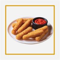  Mozzarella Sticks (4 Pieces)  · A classic made with real mozzarella cheese and served with zesty marinara dipping sauce.