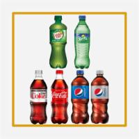 Assorted Soda · Your choice of Coke, Pepsi, Sprite and more!
