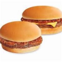 Chili Burger · A juicy 100% USDA all-beef hamburger patty grilled to perfection, topped with Wienerschnitze...