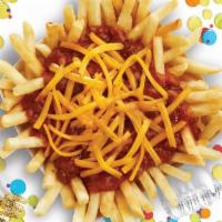 Classic Chili Cheese Fries · A Wienerschnitzel favorite!  Golden brown french fries topped with our world famous secret r...
