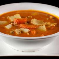 Curry Soup · Enjoy our 1 and only house curry soup with your choice of protien.
