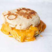 Breakfast Melt · Egg, Fontina, English Muffin, Choice of Bacon or Sausage