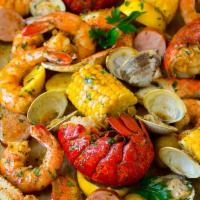 Make Your Own Seafood Combo  · Served with potatoes, corn, egg, and sausage